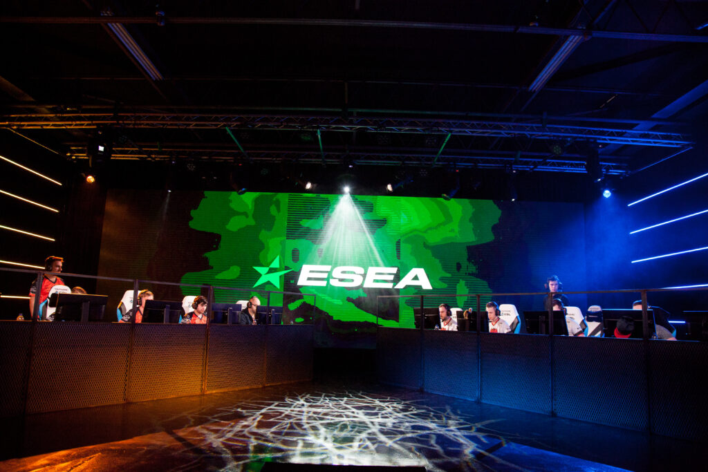 The new ESL Studio all lit up - Photo by ESL
